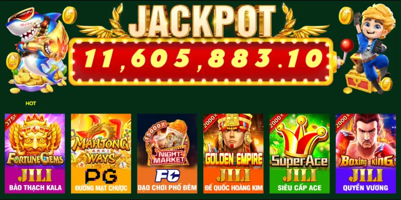 Săn jackpot cực lớn tại Jili 